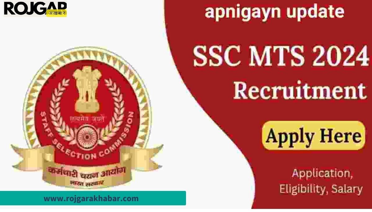 SSC MTS 2024 application, age limit, salary, vacancy