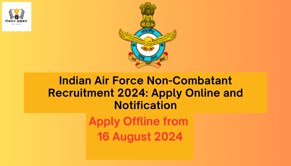 Indian Air Force Non-Combatant Recruitment 2024